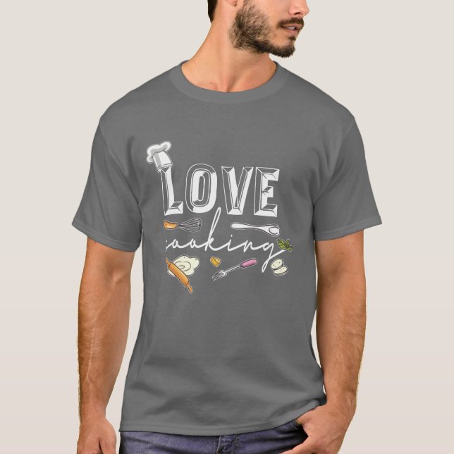 Camiseta Família Love Cozinhar (Frente)