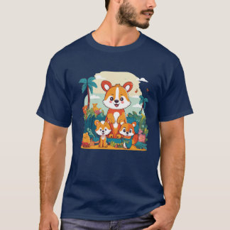 Camiseta Família Macacos Swing Selgle