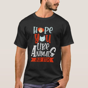 Camiseta Família-mãe de gatos-do-cão