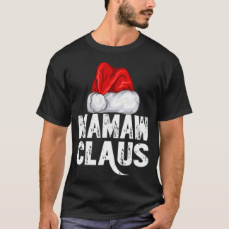 Camiseta Família Mamaw Claus de Natal Correspondendo Papais