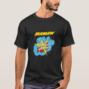 Camiseta Família Mamaw Super Herói