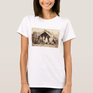 Camiseta Família maori, Nova Zelândia, c.1880s (impressã