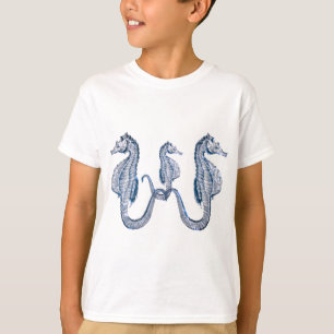 Camiseta Família marítima Oceano náutico Arte da sela