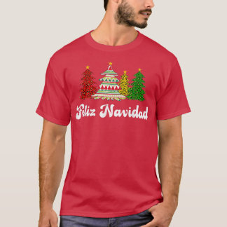 Camiseta Família Matando Feliz Navidad Espanhola Meican Chr