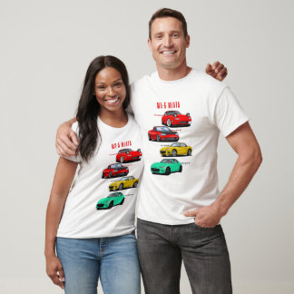 Camiseta Família Mazda MX-5 Miata