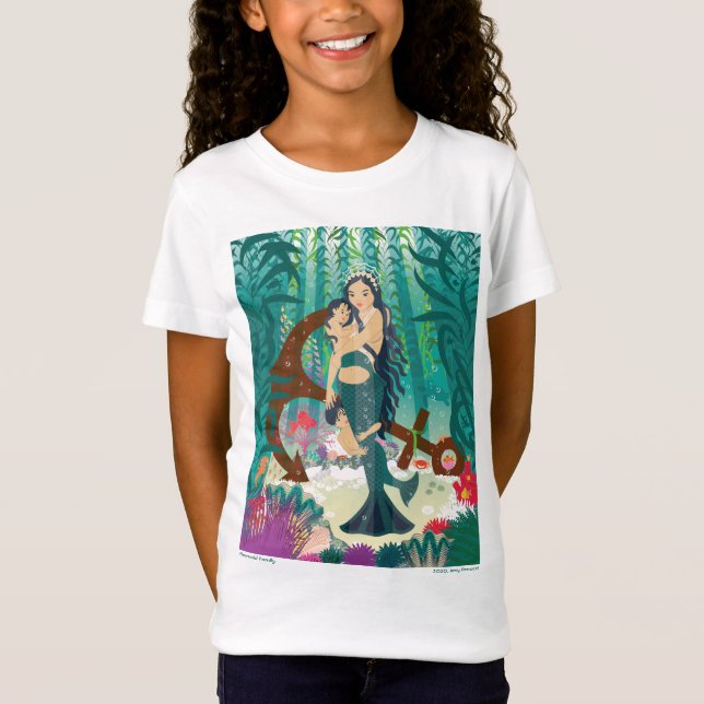 Camiseta Família Mermaid (Frente)