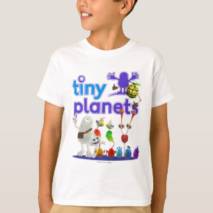 Camiseta Família minúscula dos planetas