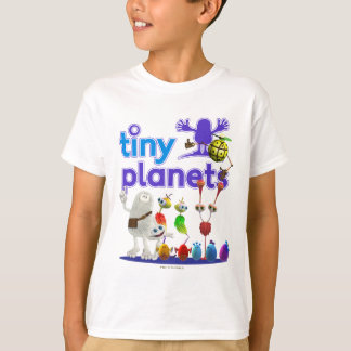 Camiseta Família minúscula dos planetas