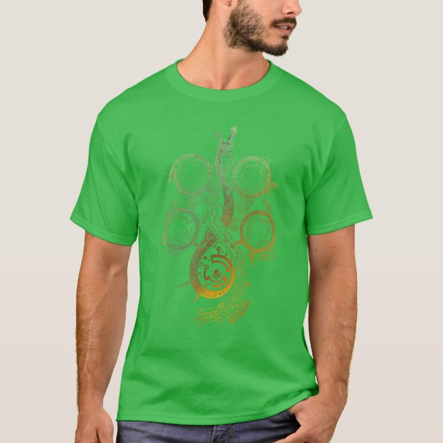 Camiseta família Monster Hunter Wilds (Frente)