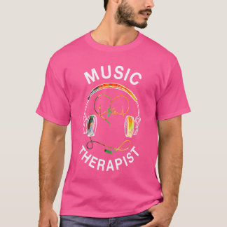Camiseta Família Musicherapist Design Music Notes