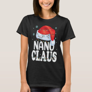 Camiseta Família Nanu Claus Xmas, a combinar com a vovó Nat