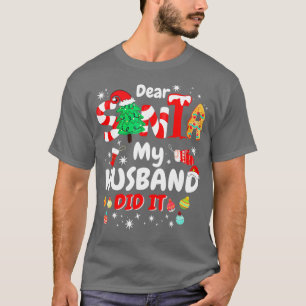 Camiseta Família Natal Caros Papais noeis Minha Irmã Fez Is