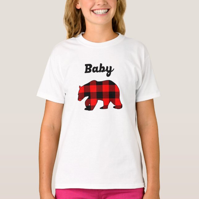 Camiseta Família Natal Coincide Com O Bebê De Pijama (Frente)
