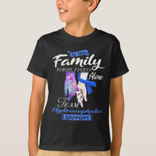 Camiseta Família Ninguém Luta Sozinho Equipe Hidrocefalus W