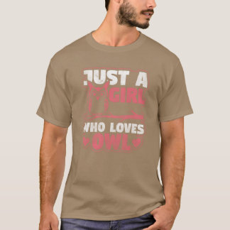 Camiseta Família Nocturna Cute de Aves