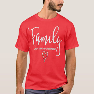 Camiseta Família onde a vida começa e o amor nunca acaba