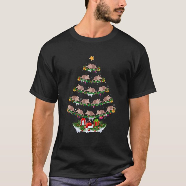 Camiseta Família Pajama Estabelece A Matança De Natal Armad (Frente)