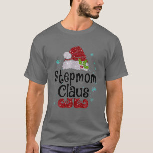 Camiseta Família Pajama Pajama de Natal Stepman Claus Mata