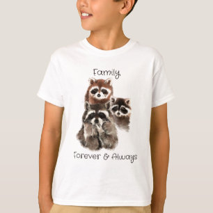 Camiseta Família para sempre e raça