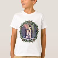 FAMÍLIA PENGUIN & WREATH por SHARON SHARPE