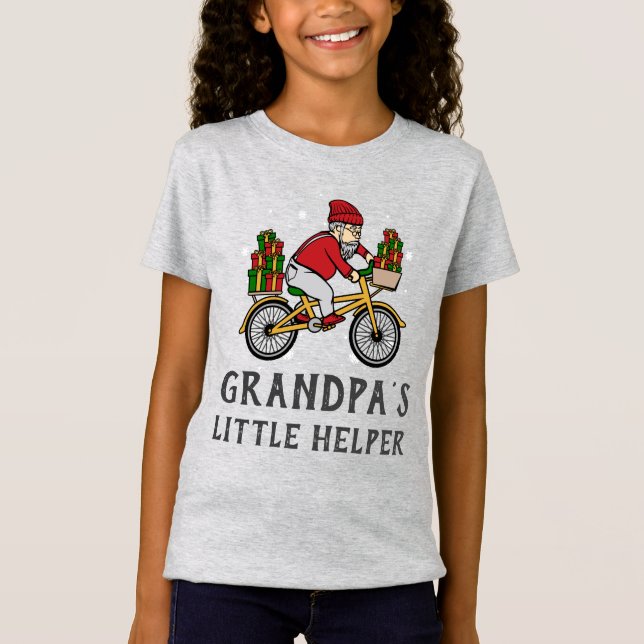 Camiseta Família Personalizada de Correspondência de Natal  (Frente)