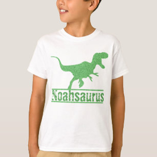 Camiseta Família Personalizada de Dinossauro de Aniversár
