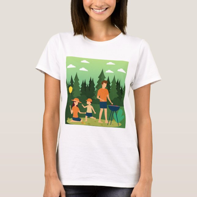 CAMISETA FAMÍLIA PICNIC (Frente)