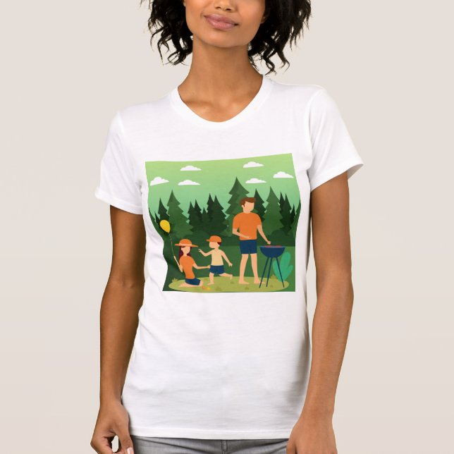 CAMISETA FAMÍLIA PICNIC (Frente)