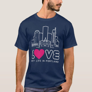 Camiseta família Portland City Life