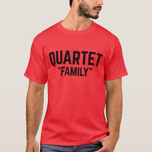 CAMISETA FAMÍLIA QUARTET (Frente)