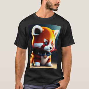 Camiseta Família Real Chibi Red Panda