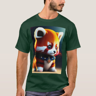 Camiseta Família Real Chibi Red Panda