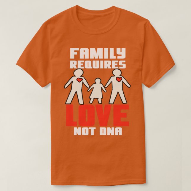 Camiseta Família Requer Amor (Frente do Design)