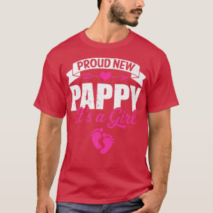 Camiseta Família Retro Orgulhosa Nova Pappy É um gênero fem