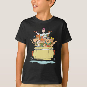 Camiseta Família Roadtrip dos Flintstones