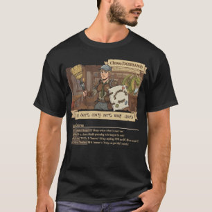 Camiseta Família RPG - Marido Classe NA com STATS