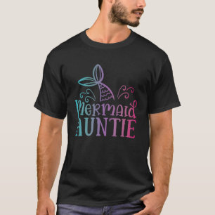 Camiseta Família Sereia Auntie Correspondente