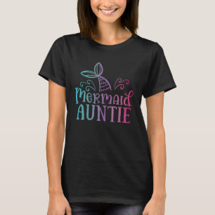 Camiseta Família Sereia Auntie Correspondente