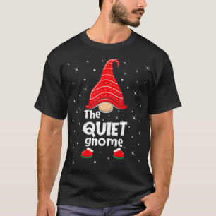 Camiseta Família Silenciosa Gnomo Correspondente ao Natal E