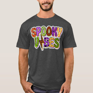 Camiseta Família Spooky Vibes Halloween