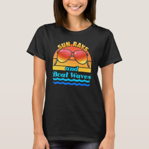 Camiseta Família Summer Lake Day Sun Boat Onda Natação Ski 