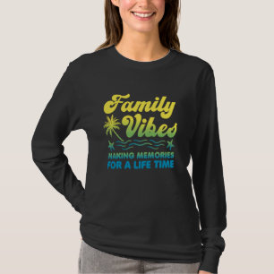 Camiseta Família Summer Vibes Memórias do Fazer Reunião Fam