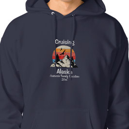 Camiseta Família Sunset Cruising Alasca Personalizar