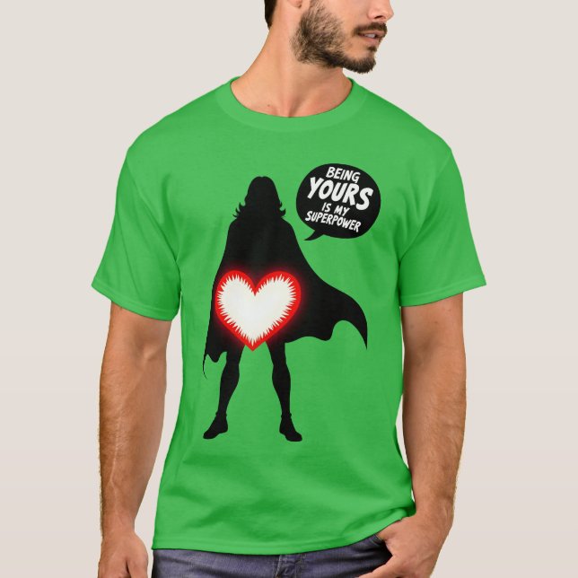 Camiseta família Superpoder Amor (Frente)
