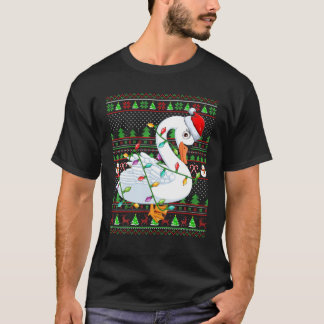 Camiseta Família Swan Bird Lover Correspondente à Noite de