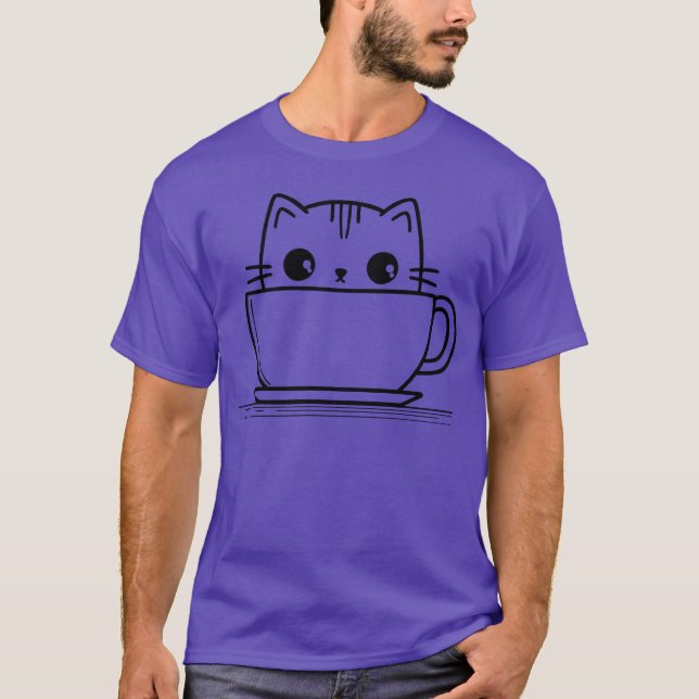 Camiseta família teacup cat (Frente)