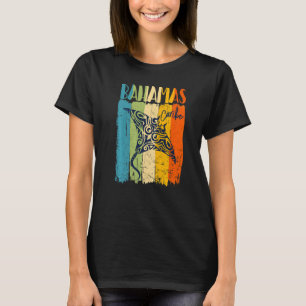 Camiseta Família Tema Caribe de Bahamas Retro Família de Am