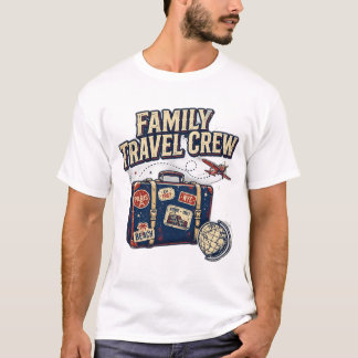 Camiseta Família Viagens - Viagem Familiar