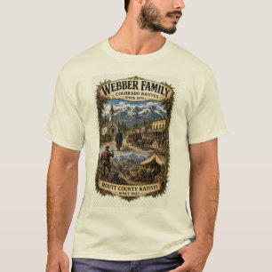 Camiseta Família Webber Nativos do Colorado