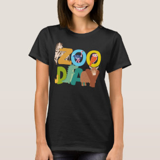 Camiseta Família Zoo Day, Primeiro Jardim Zoológico Trip Sa